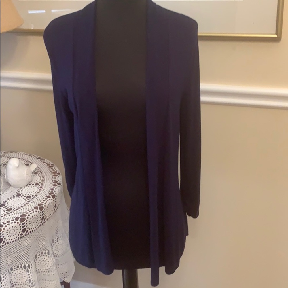 Navy sweater